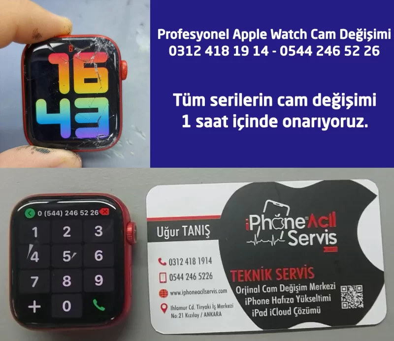 Watch Ekran Cam Değişimi